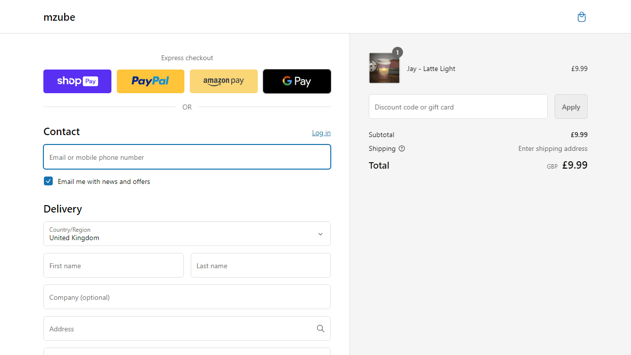 How to apply Mzube coupon code
